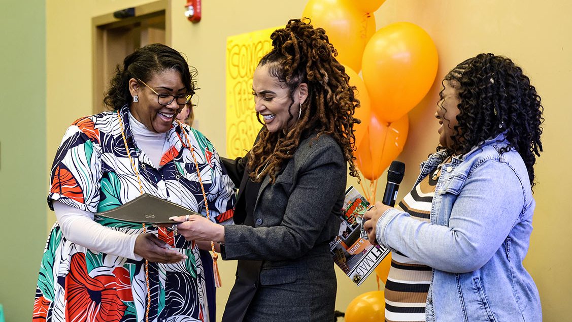 Kauffman FastTrac graduates celebrate completing the program