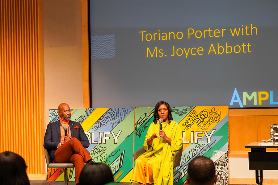 Toriano Porter and Joyce Abbott