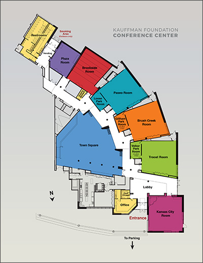 Kauffman Foundation Conference Center map