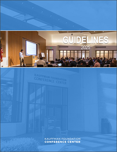 Kauffman Foundation Conference Center Guidelines 2025